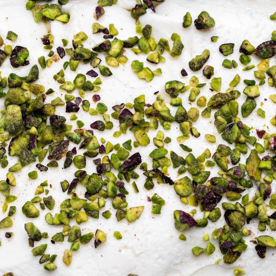 Meringa al Pistacchio
